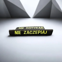 Nakładka z haftem na obroże/ szelki/ smycz
